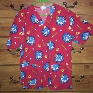 Care Bear scrub top